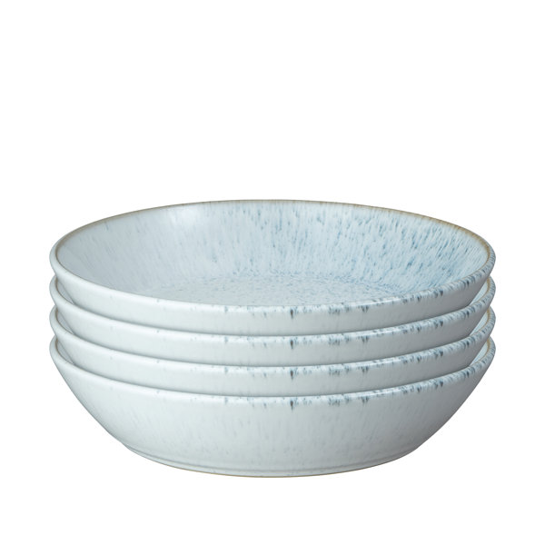 Denby Kiln Blue Set Of 4 Pasta Bowls Wayfair